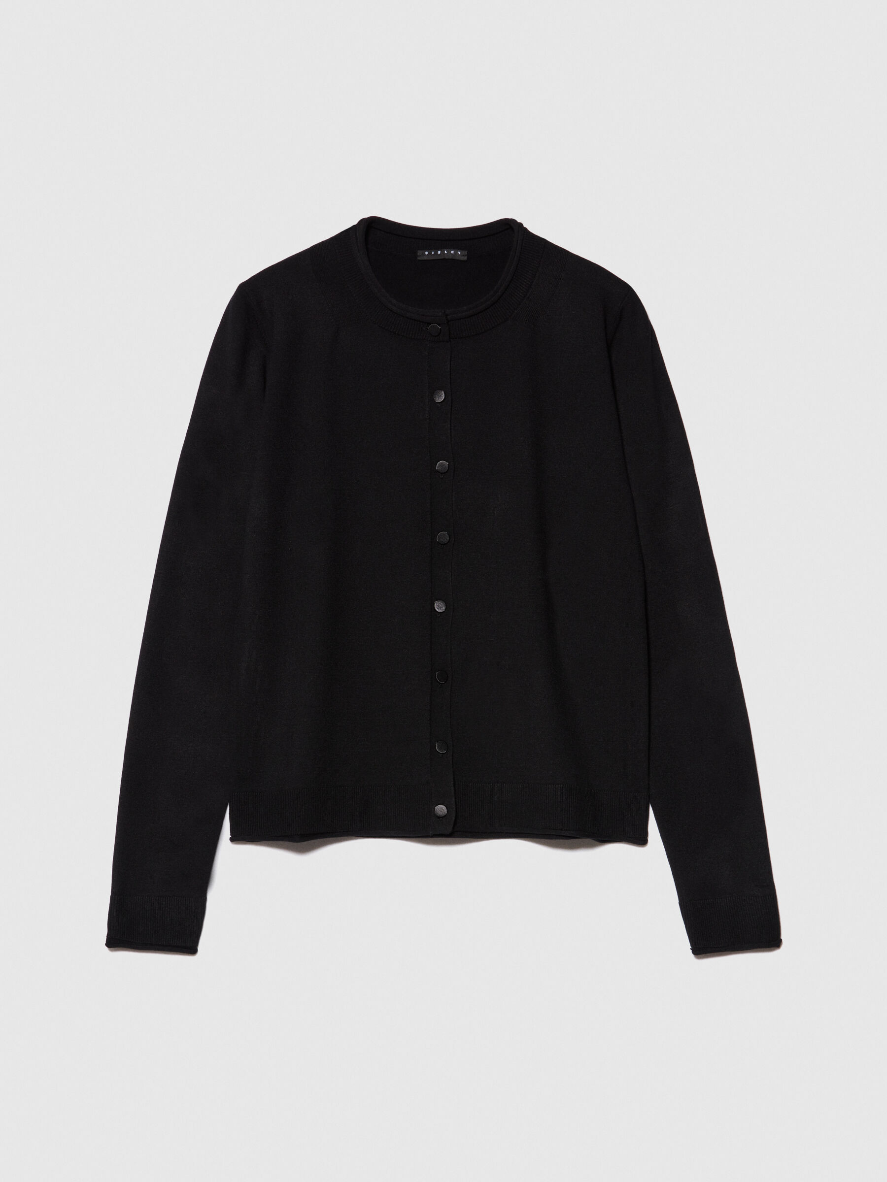 Regular fit cardigan Black Sisley