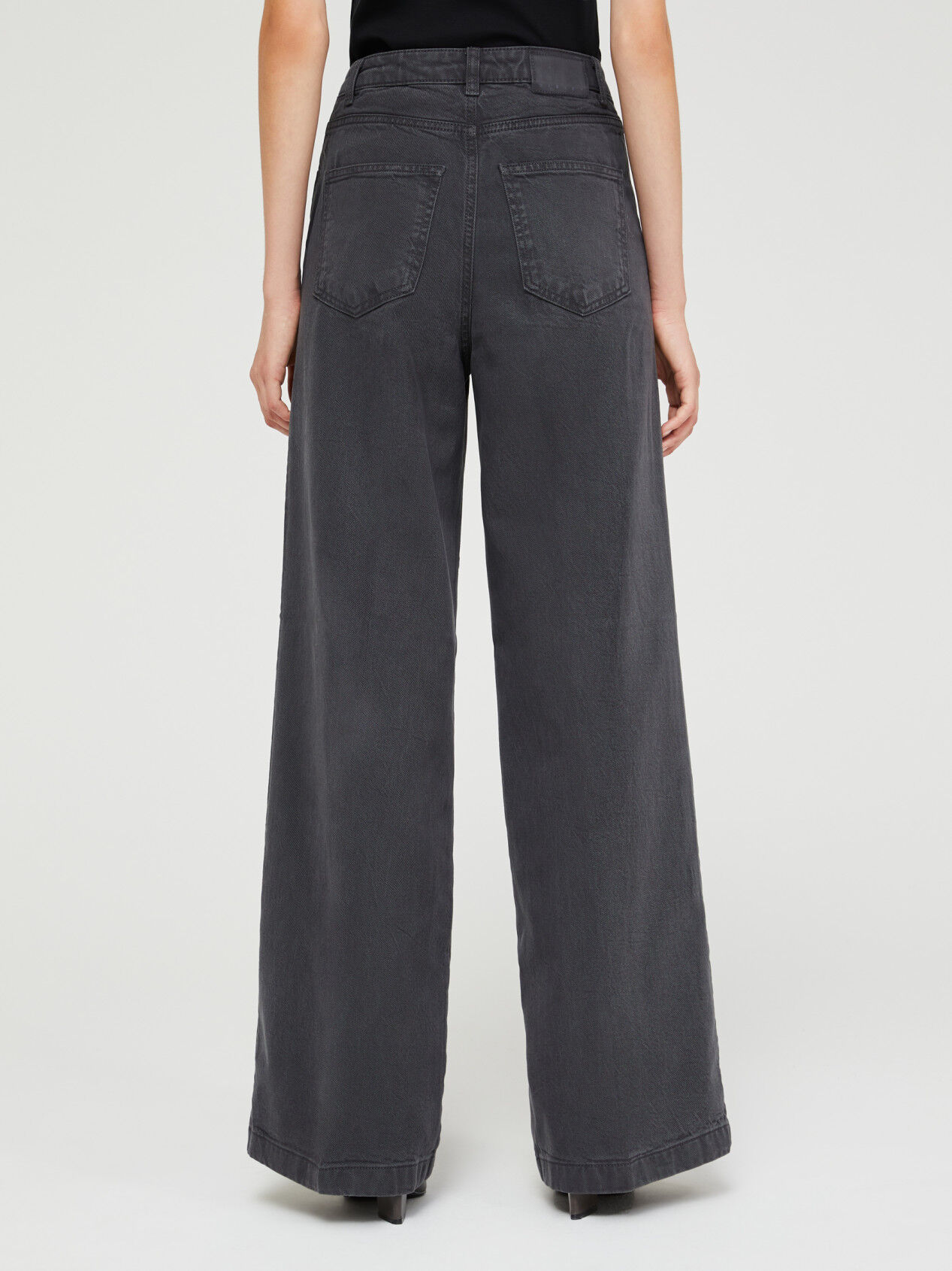 denim palazzo jeans