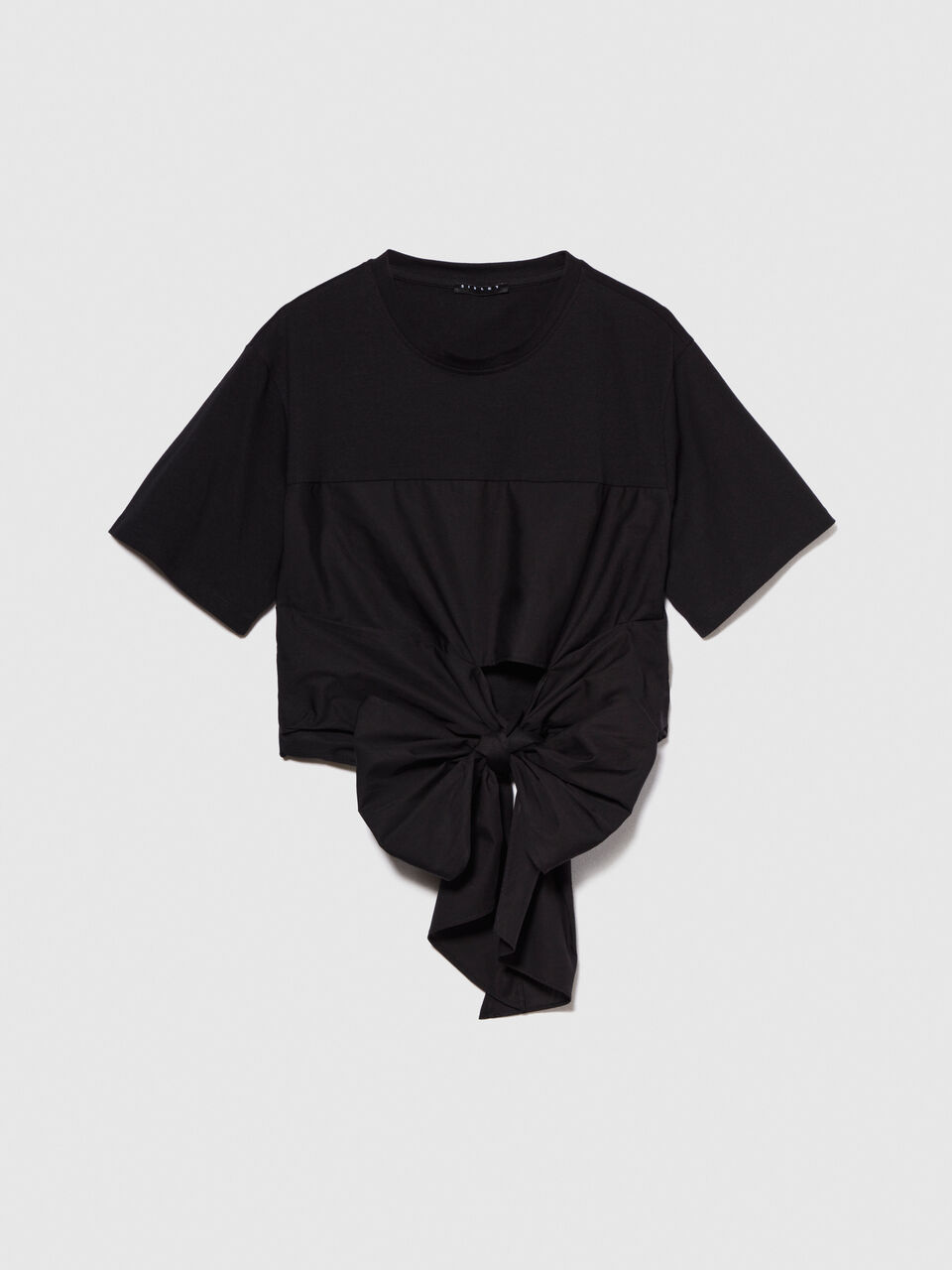 T-shirt with maxi bow Women image number null