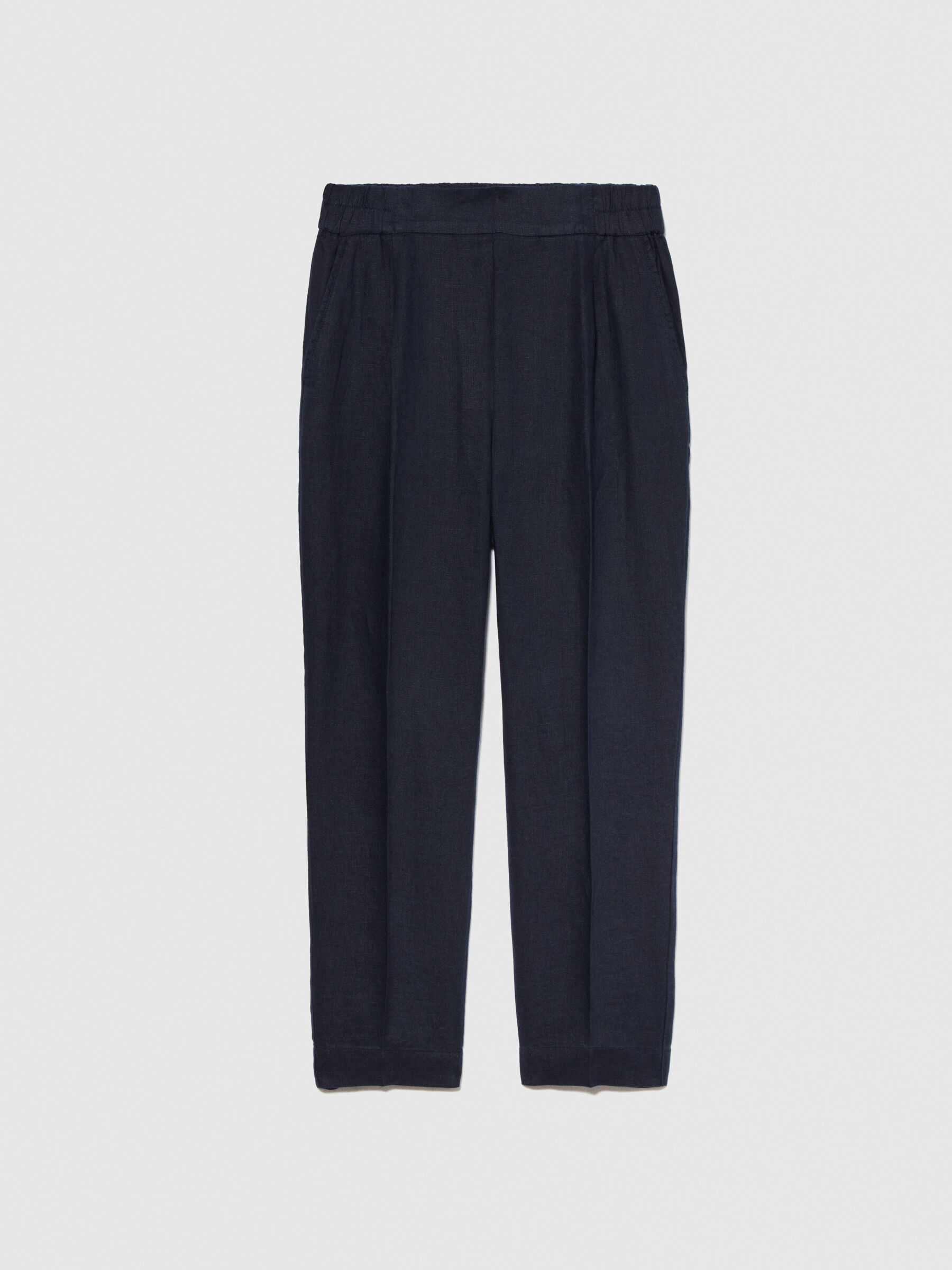 100 linen joggers Dark Blue Sisley
