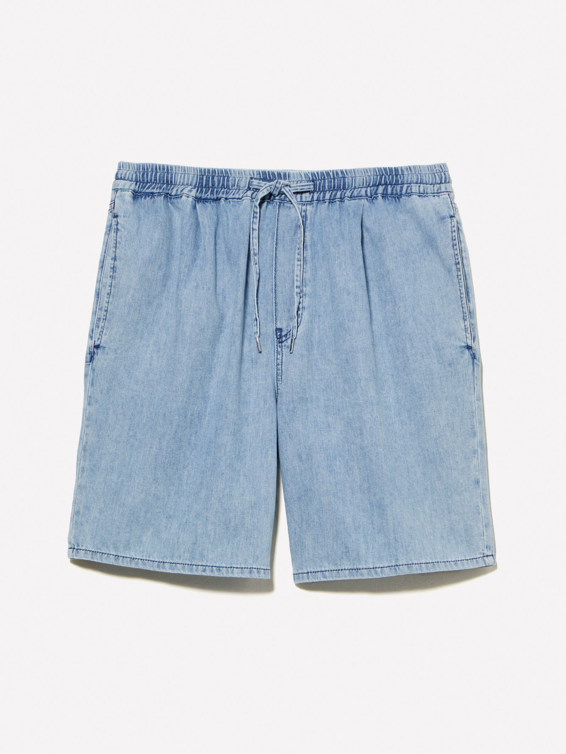 【IONSEOUL】Summer Ice Cooling Denim Pants Short Ver. 4JH344 ICD25204-HBL_sivasdescalzo-