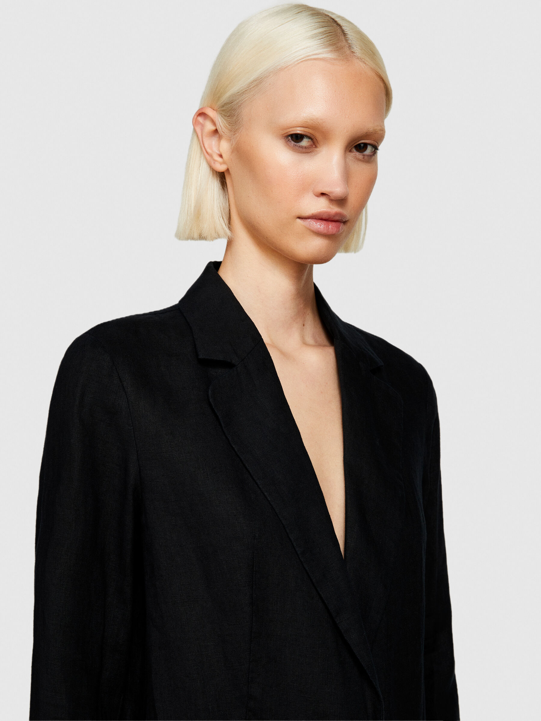 Women's unlined linen blazer best sale