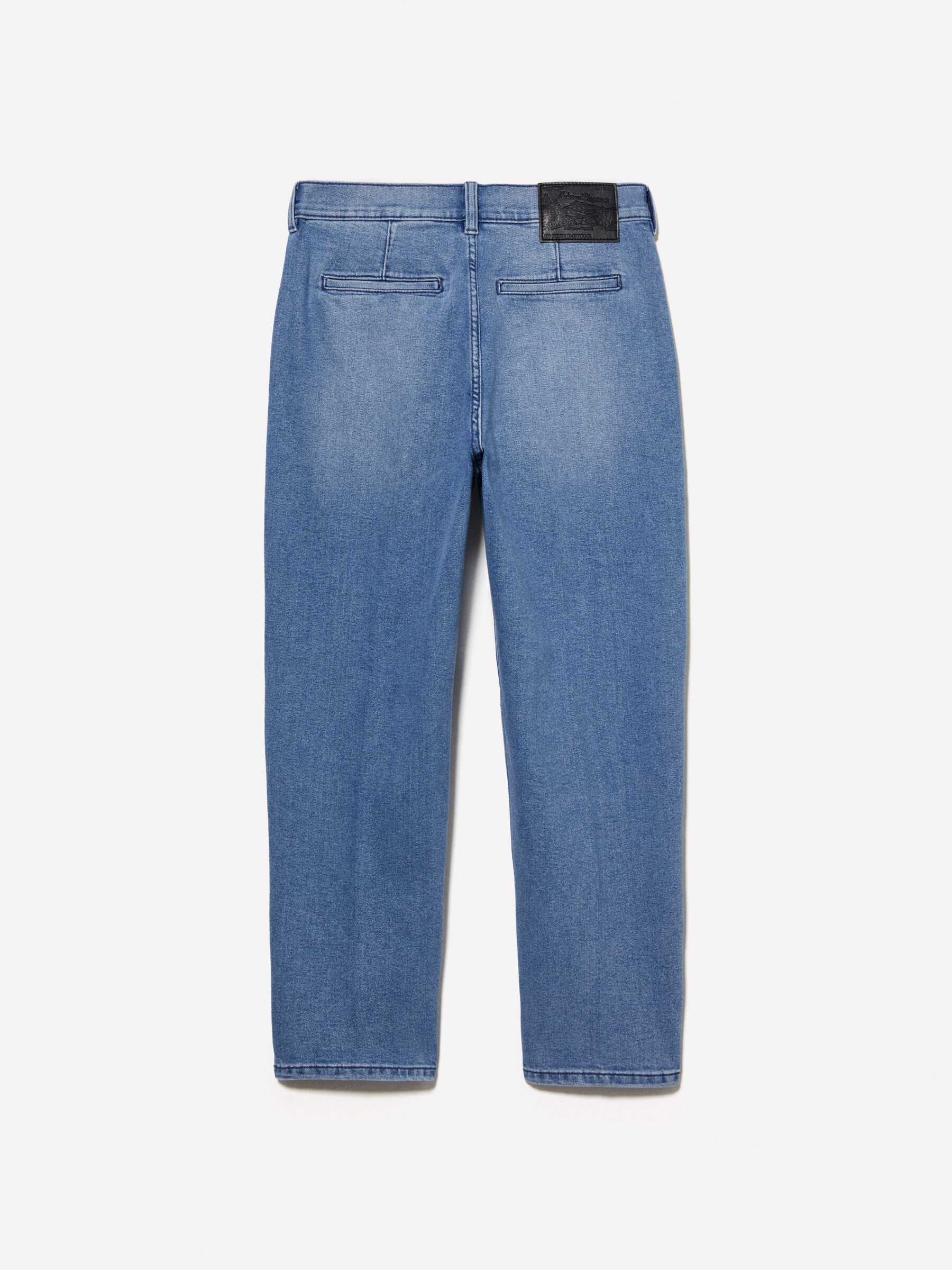 Shay Something Blue sサイズ Slim Straight Jean in Non-Selvedge Light Wash Denim | Shop