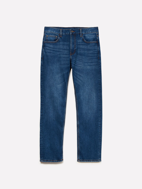 Blue Style 75 regular fit jeans - men's regular fit jeans | Sisley