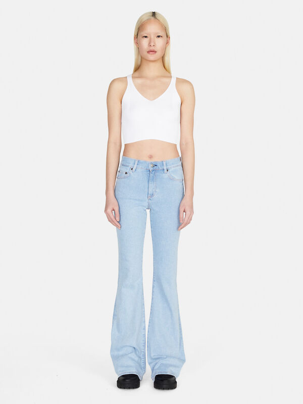 Flare fit jeans - women's bootcut & flared jeans | Sisley