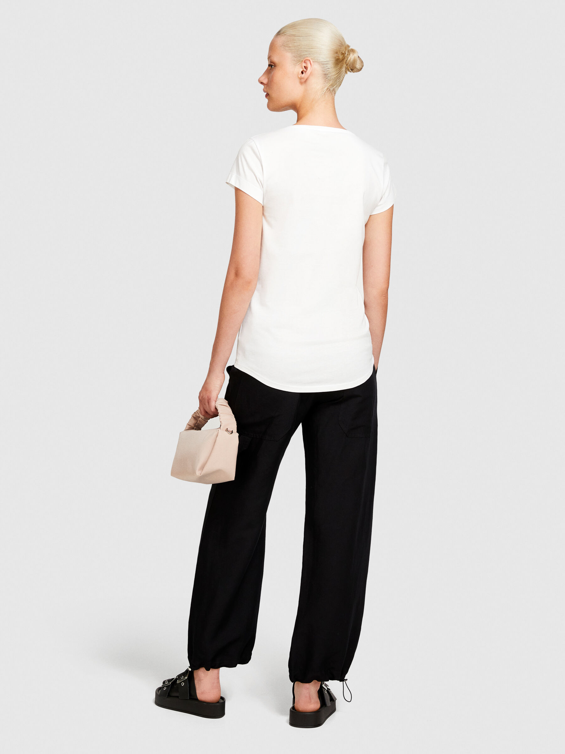 T-shirt with glossy print Women image number null