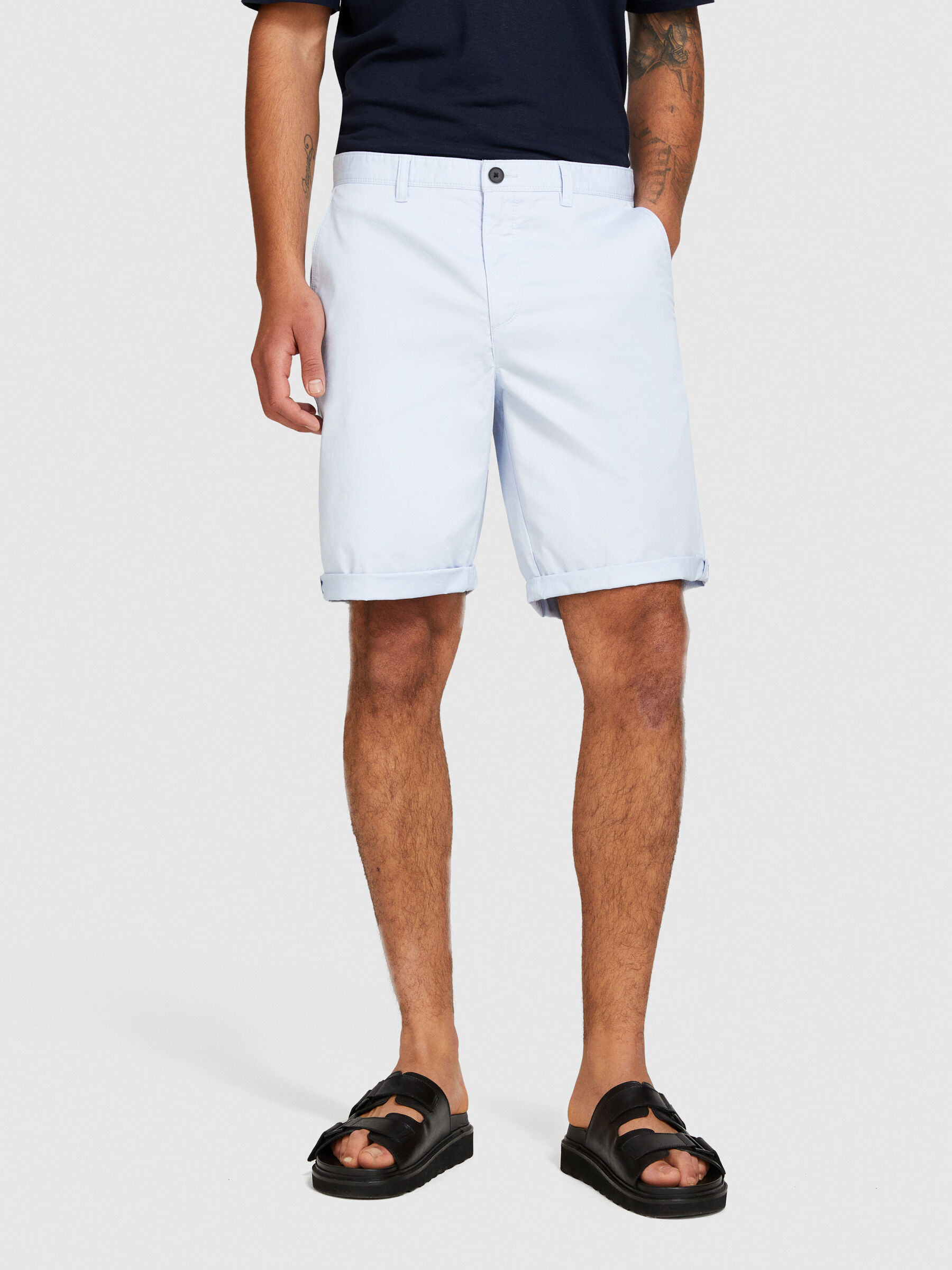 Slim fit bermudas Men image number null