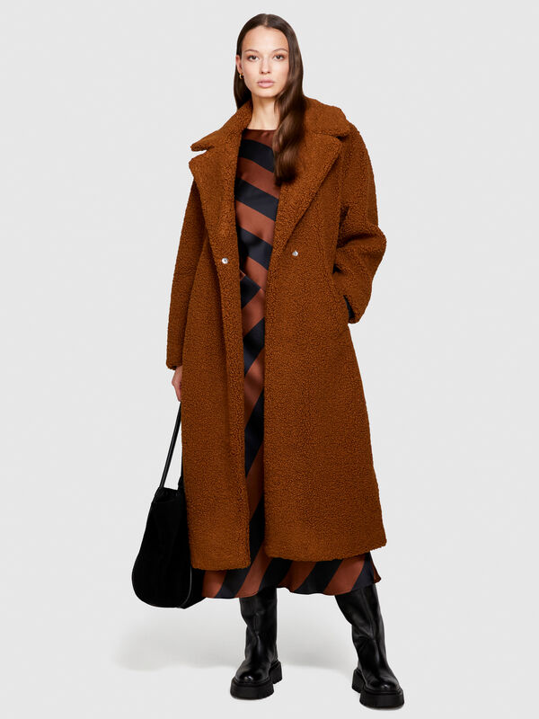 Comfort fit coat - women's coats | Sisley