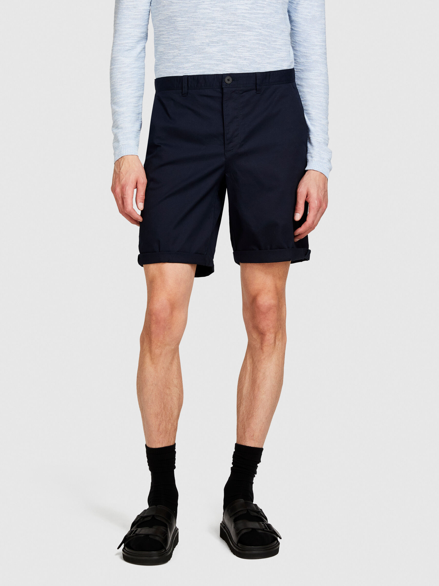 Slim fit bermudas Men image number null