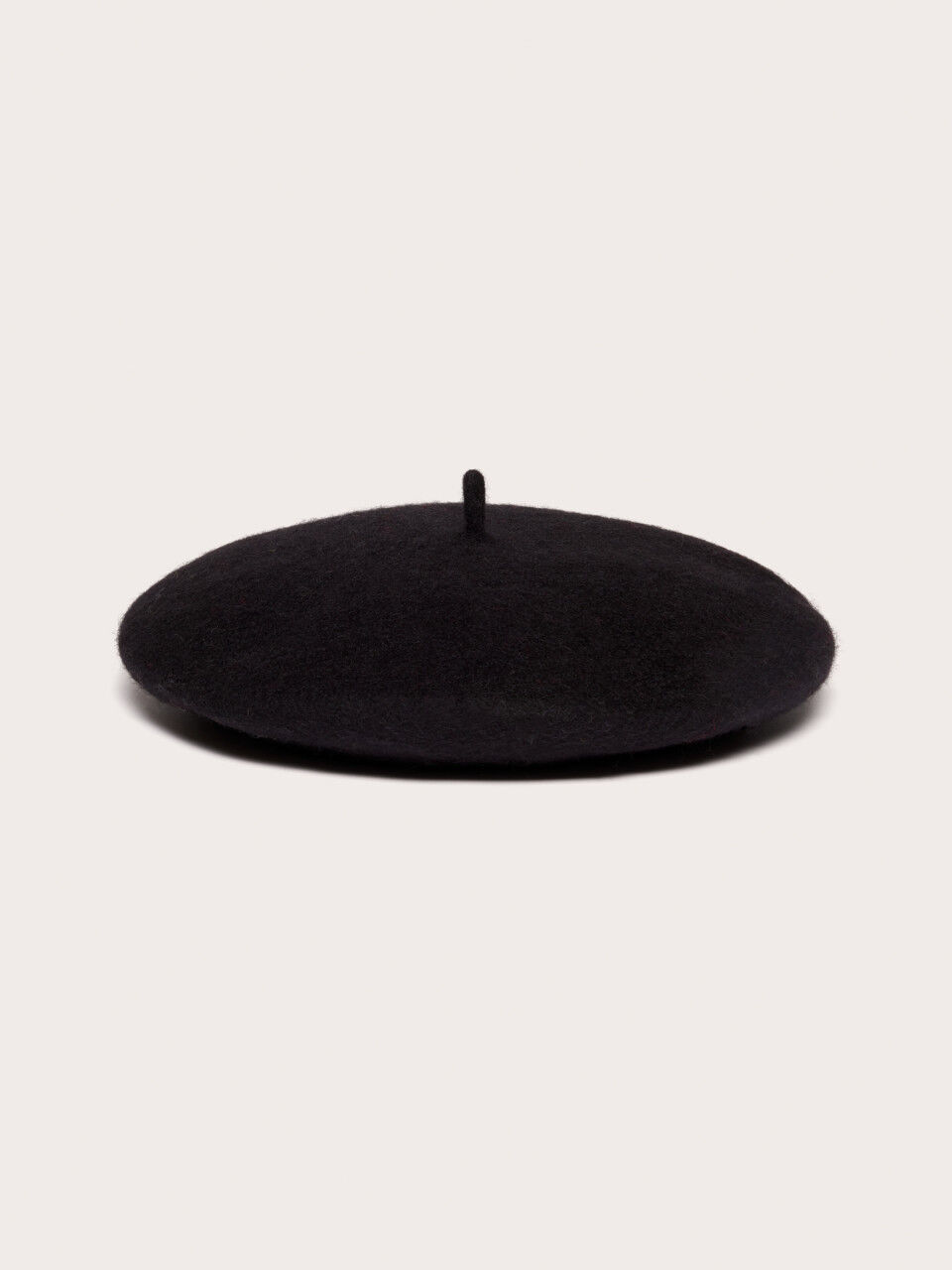 Solid colored beret