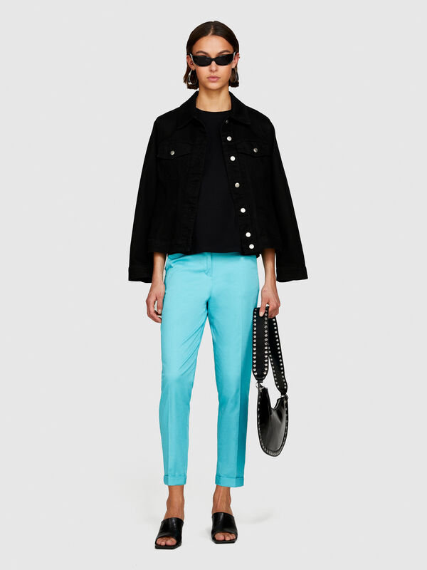 Cigarette trousers Cigarette trousers - women's skinny fit trousers | Sisley