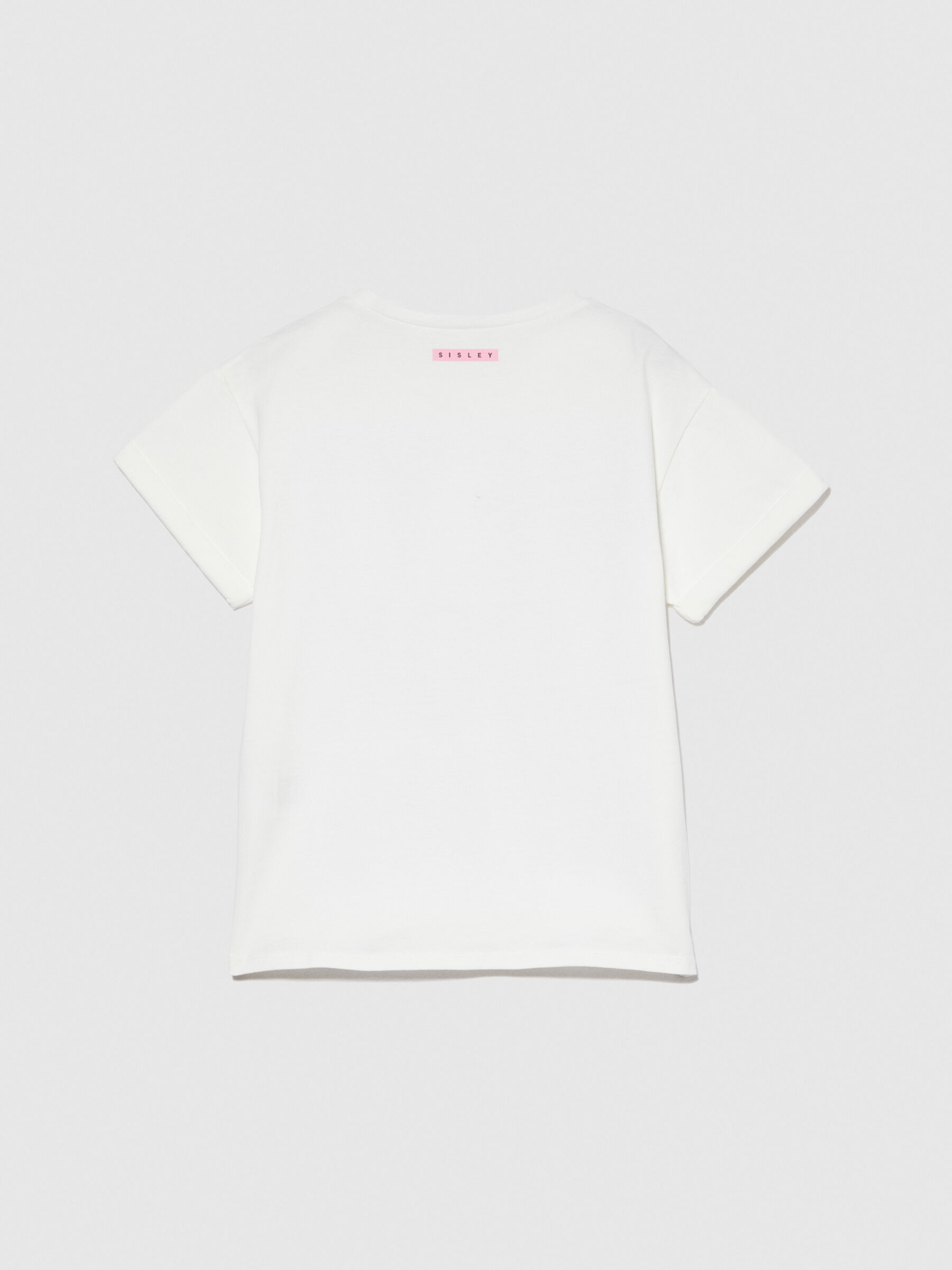 T-shirt with flip-up sequins Junior Girl image number null