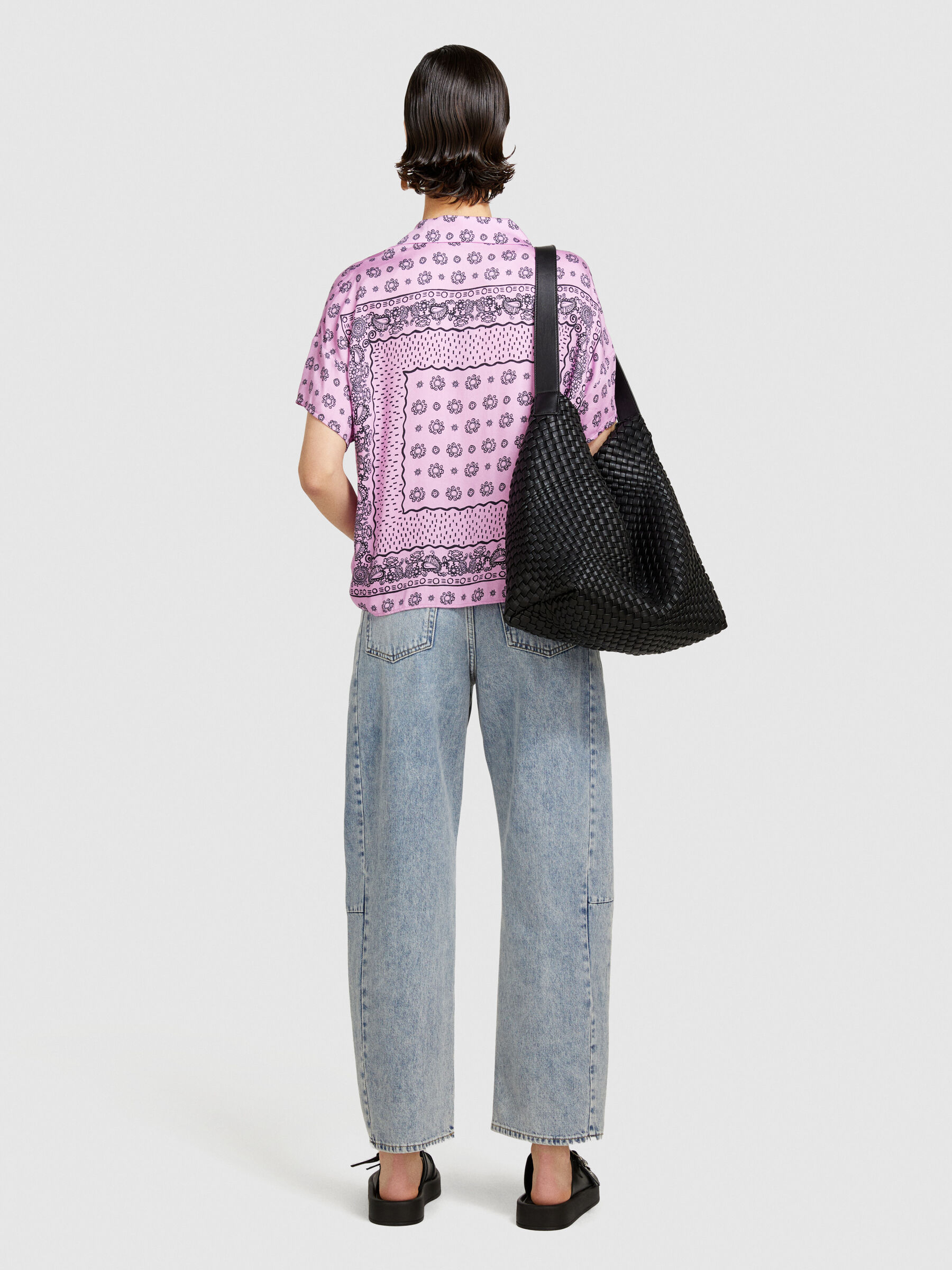 Barrel leg jeans Women image number null