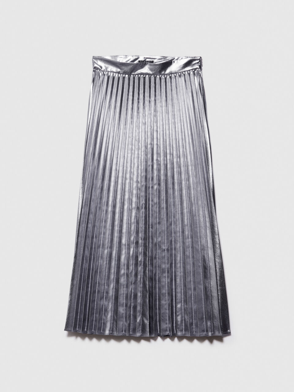 Glossy pleated skirt Women image number null