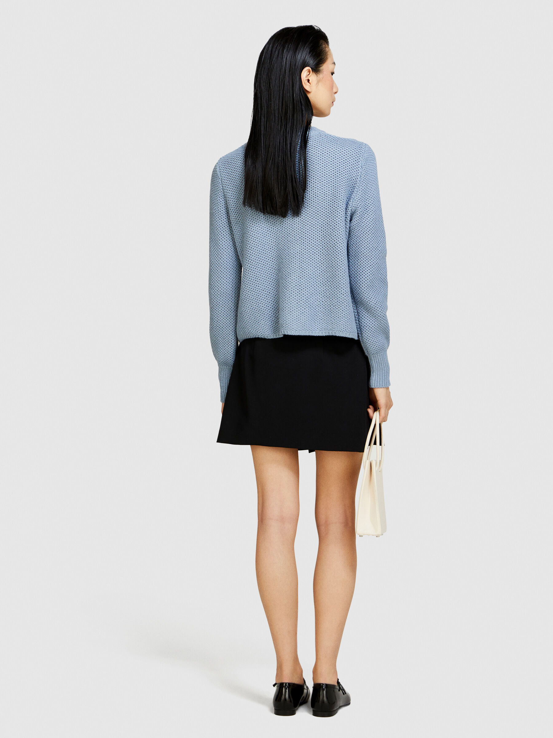 Cream Woven Maybourne Cardigan | Hyacinth House