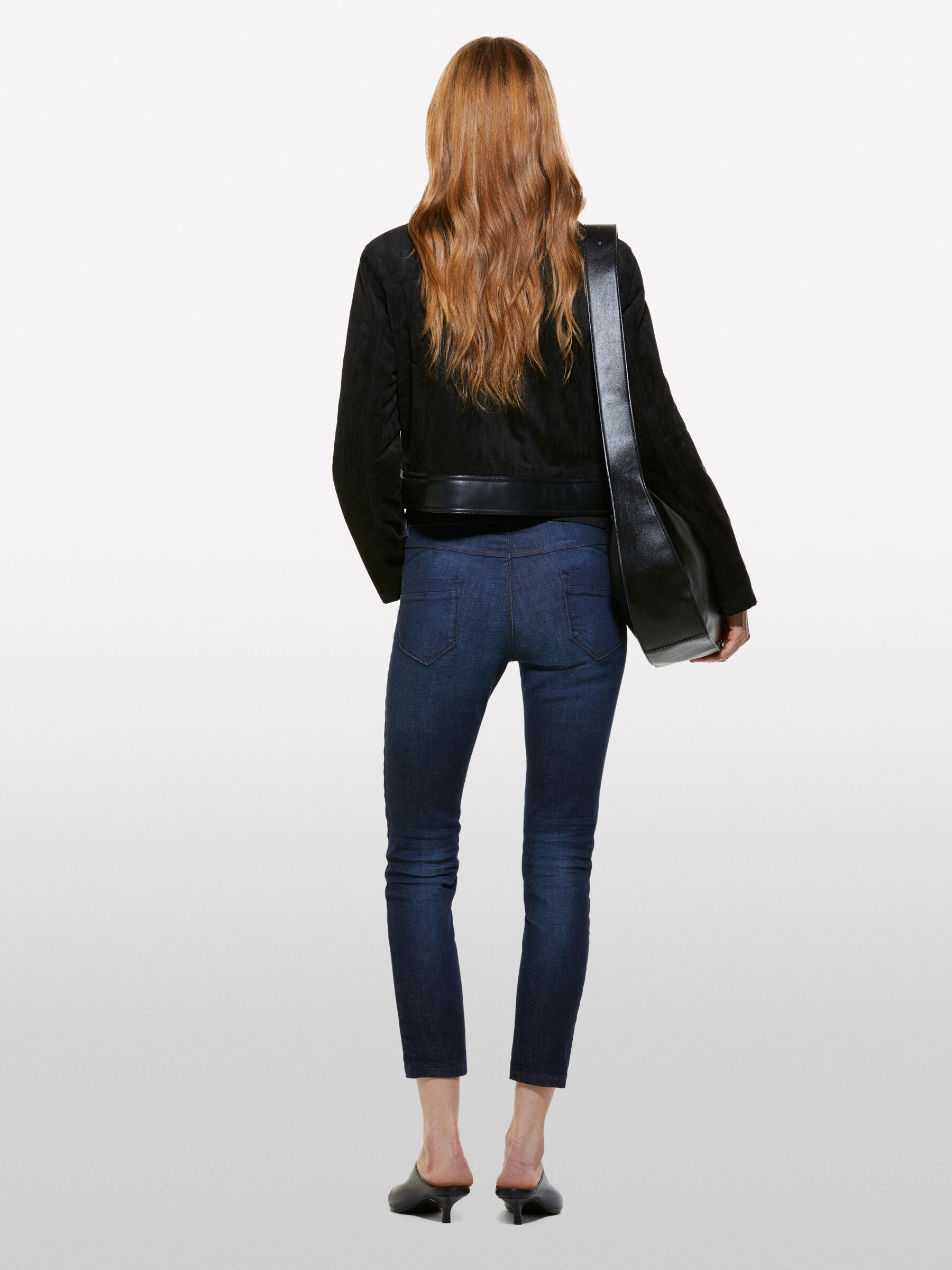Dark blue slim fit push up Ibiza jeans Dark Blue Sisley