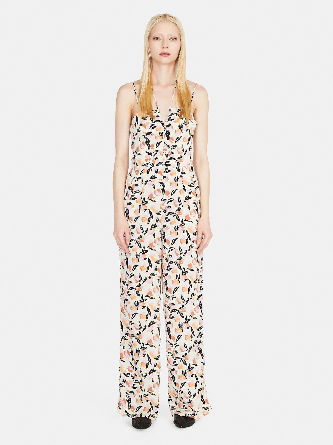 Banana republic floral jumpsuit cheap