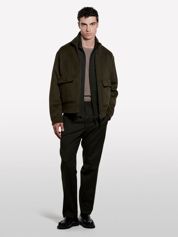 Yarn dyed joggers - men's joggers | Sisley