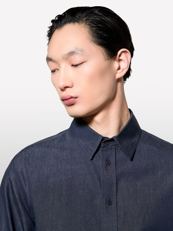 Relaxed fit shirt - men's regular fit shirts | Sisley