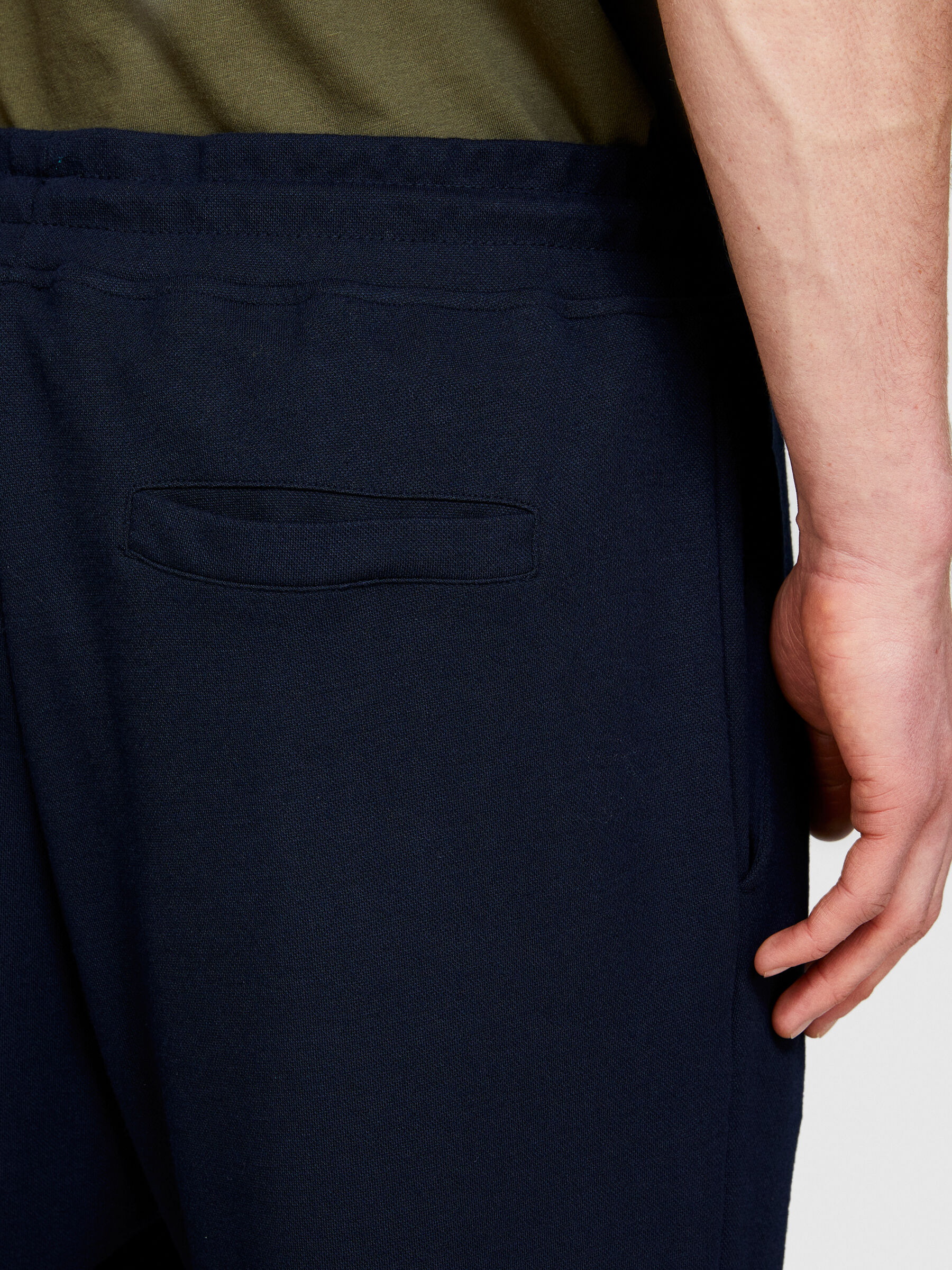 Pinstripe joggers Men image number null