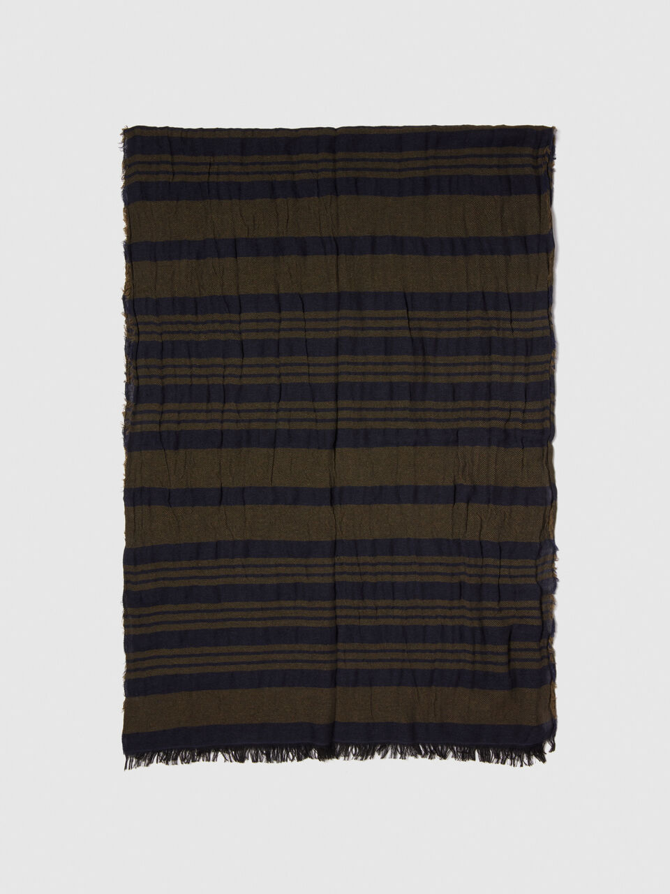 Striped scarf Men image number null