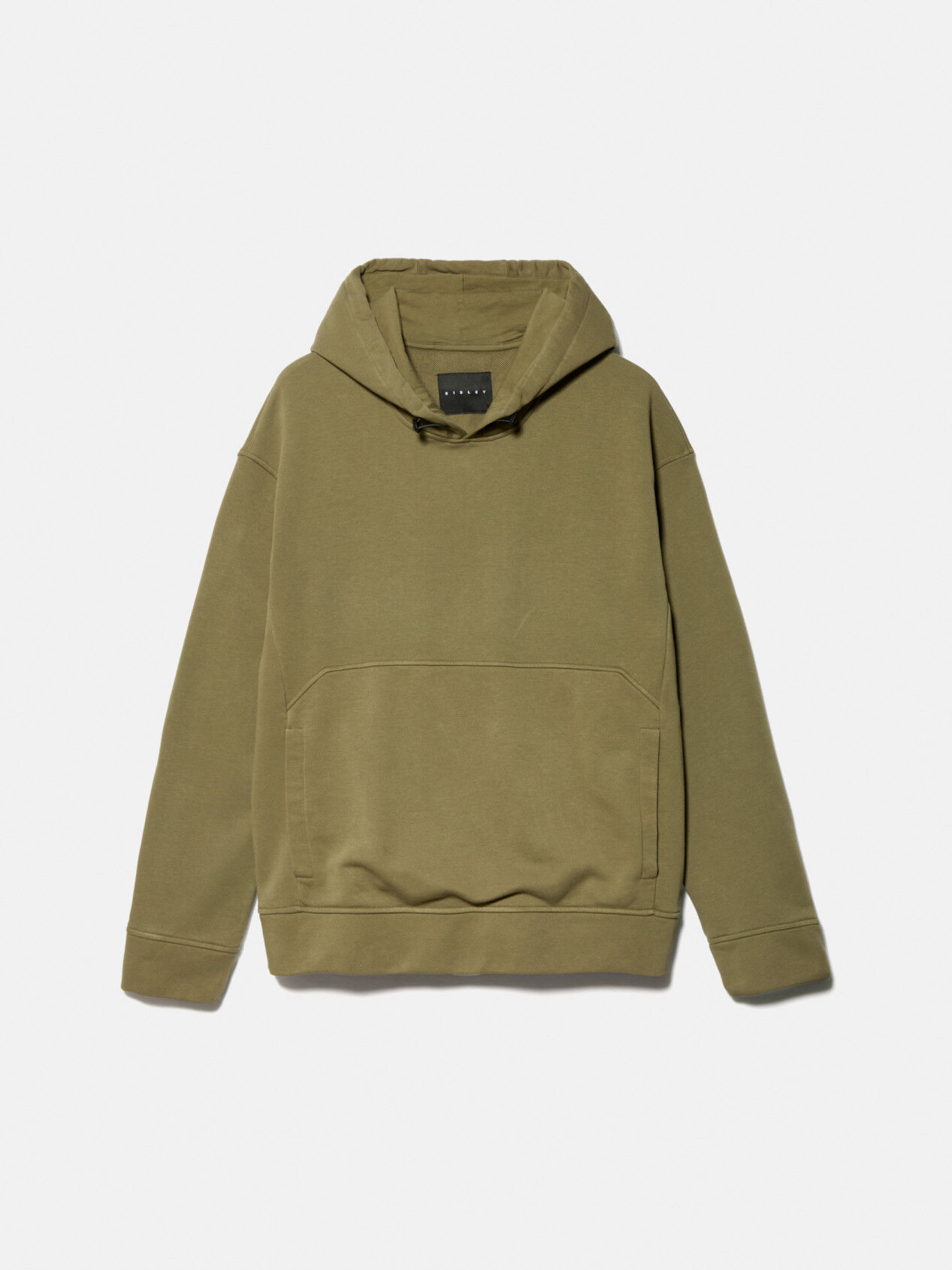 Yarn dyed hoodie, Military Green - Sisley