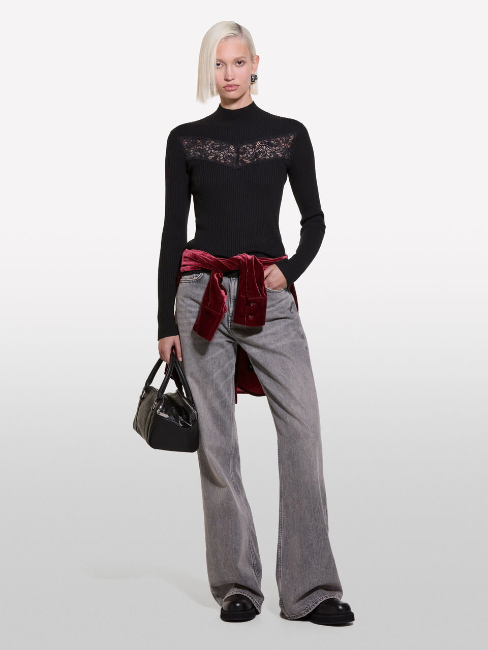 TURTLE NECK SW. L/S Women image number null