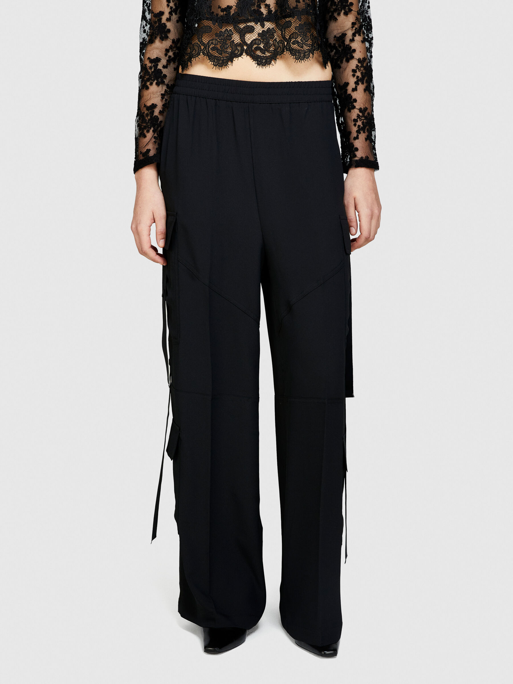 Flowy cargo pants discount
