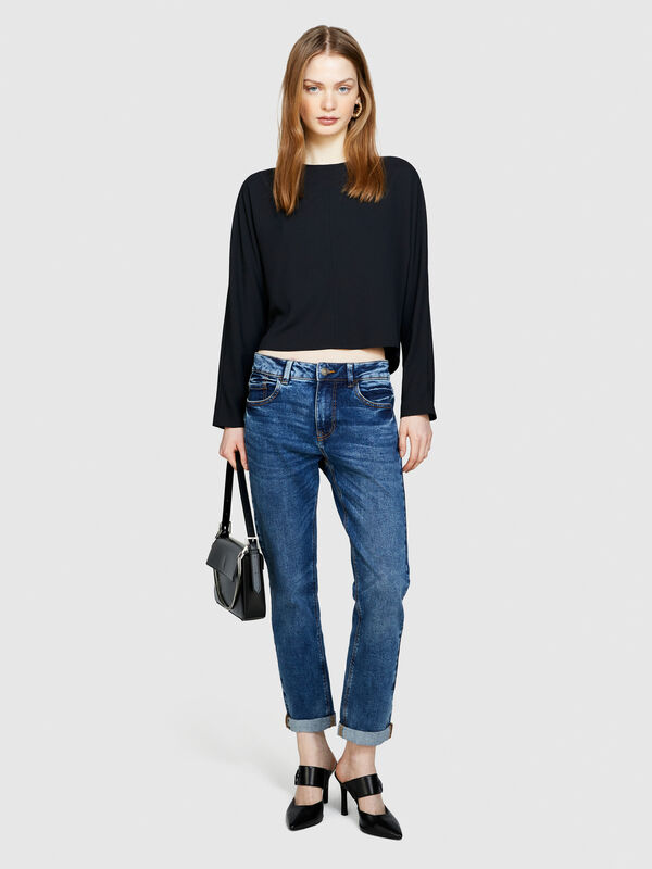Regular fit Warsaw Jeans - women's regular fit jeans | Sisley