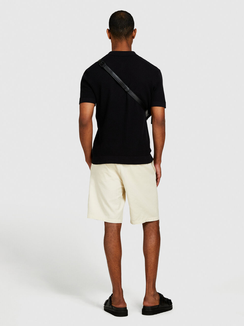 Knit polo Men image number null