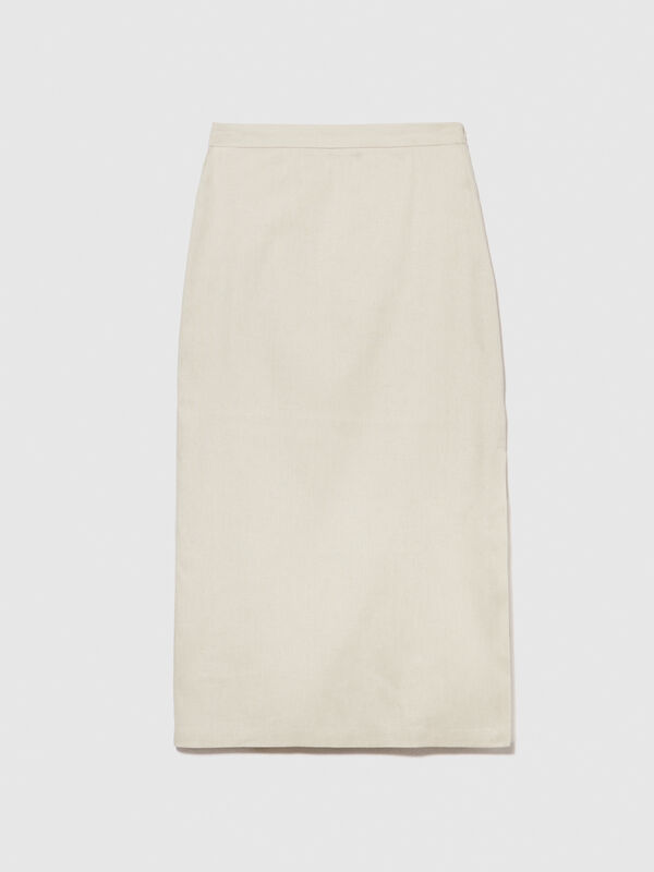 Pencil skirt - women's midi skirts | Sisley