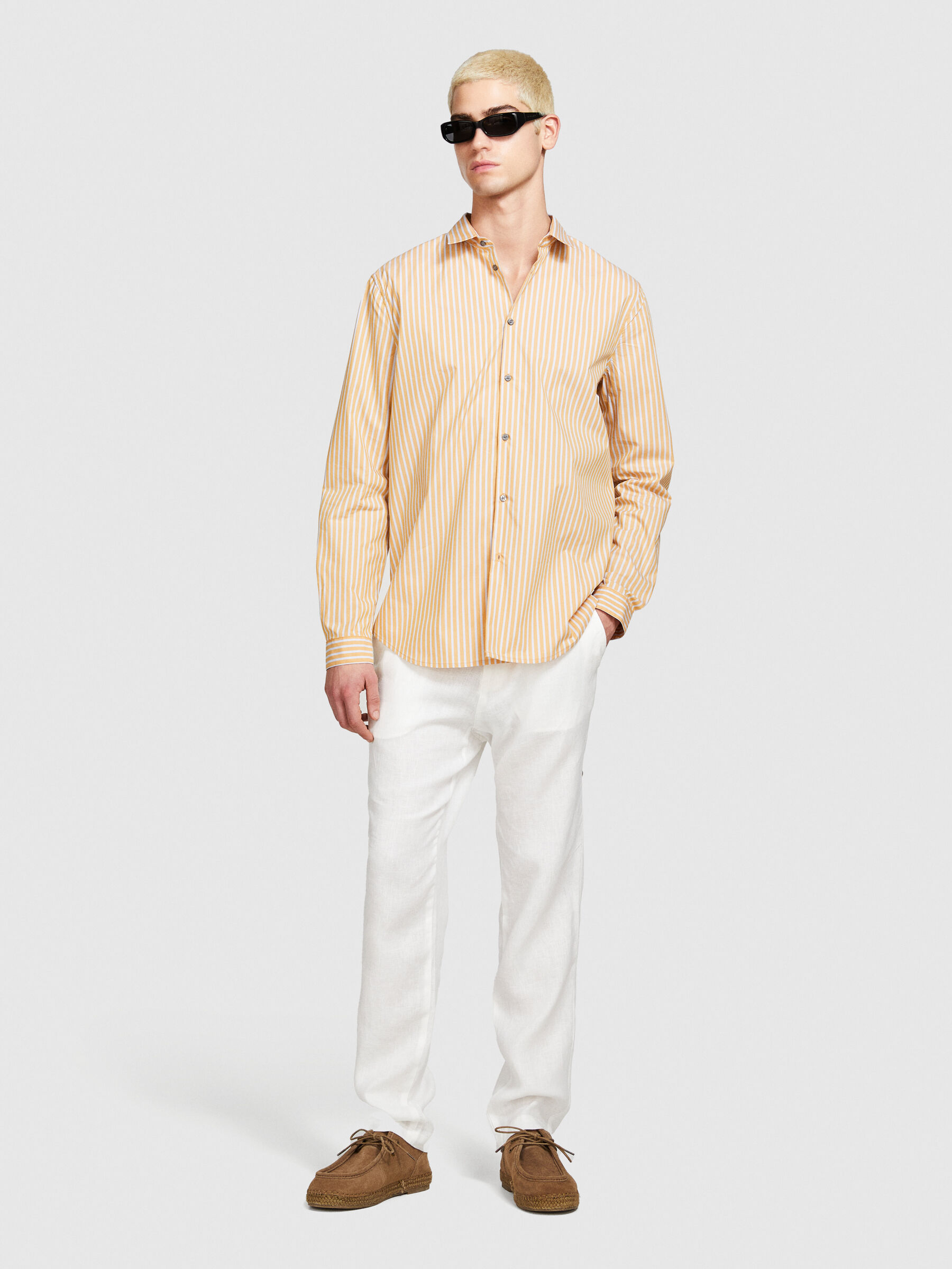 Striped shirt, Yellow - Sisley