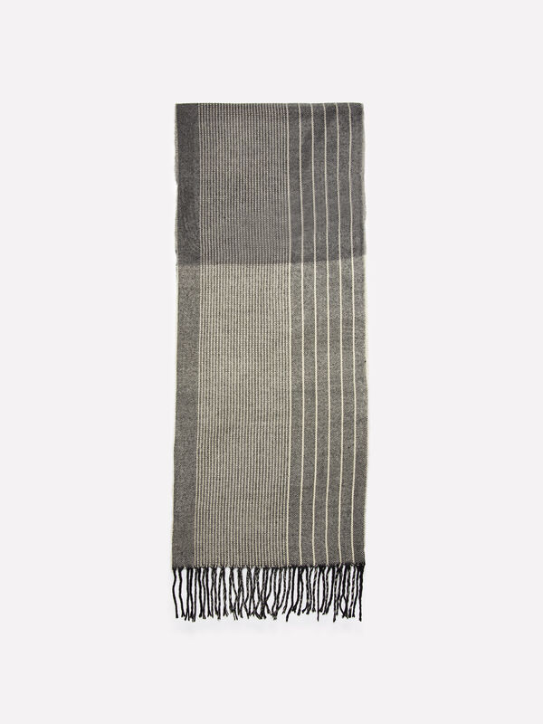 Color block scarf - men's scarves and foulards | Sisley
