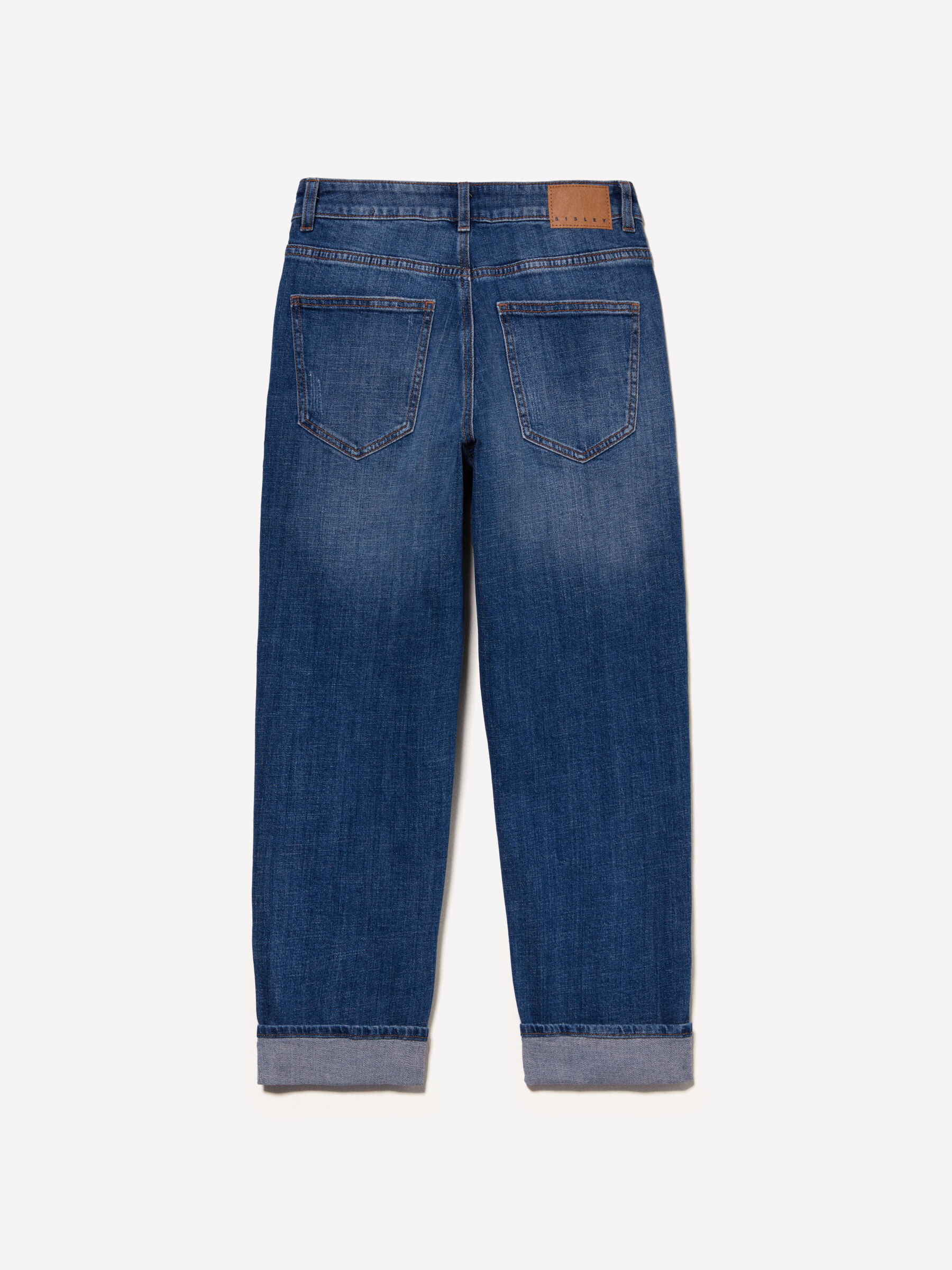 Blue regular fit Manhattan jeans;, Blue - Sisley