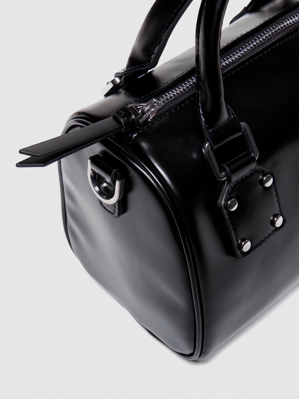 Mini vanity-style handbag with shoulder strap Women image number null