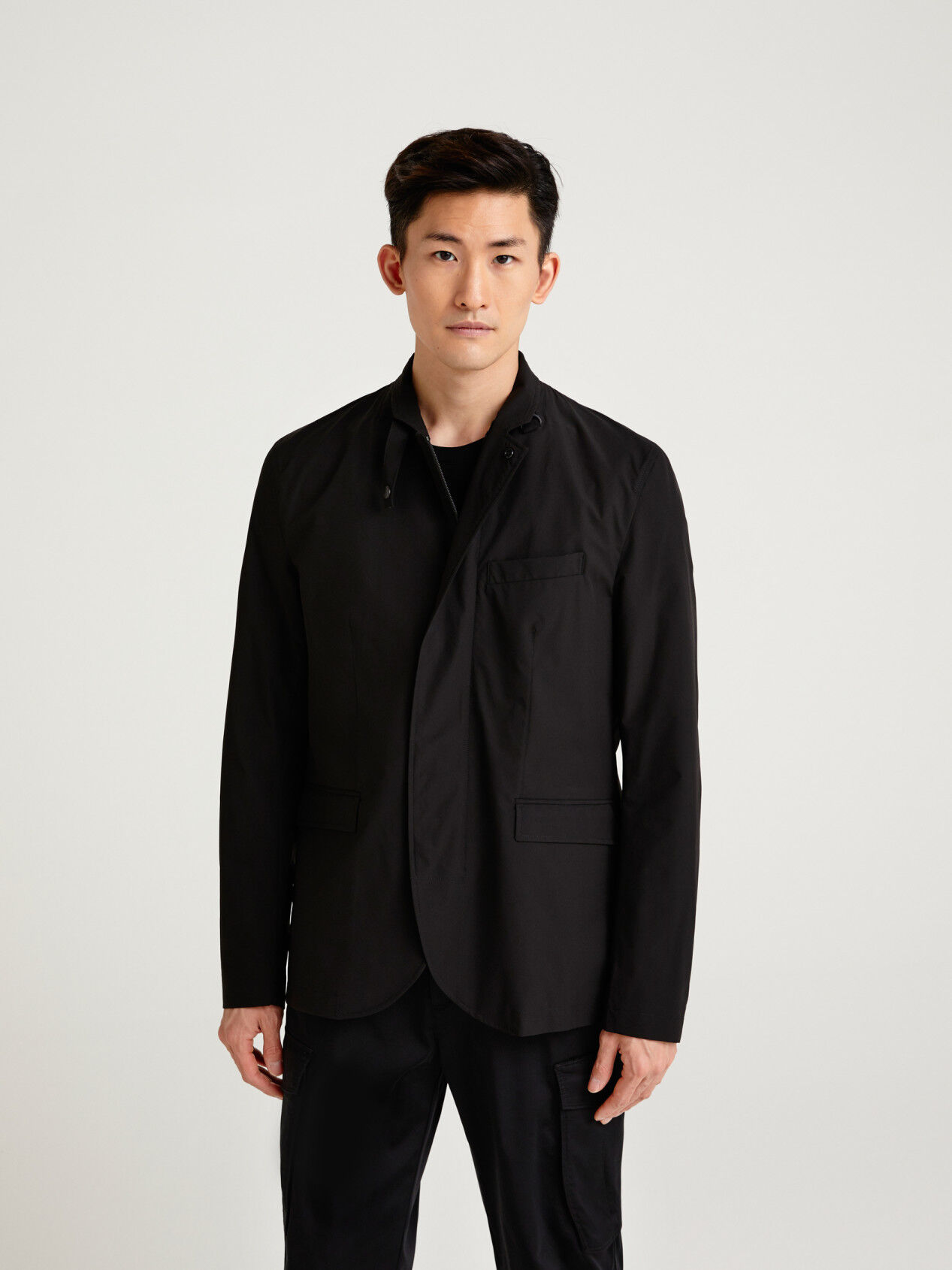 nylon suit jacket