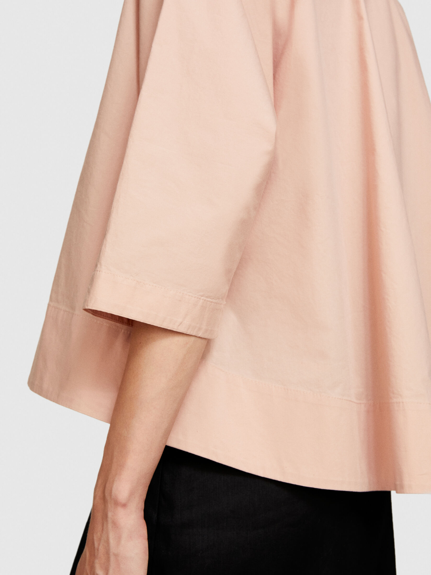 Shirt with kimono sleeves Women image number null