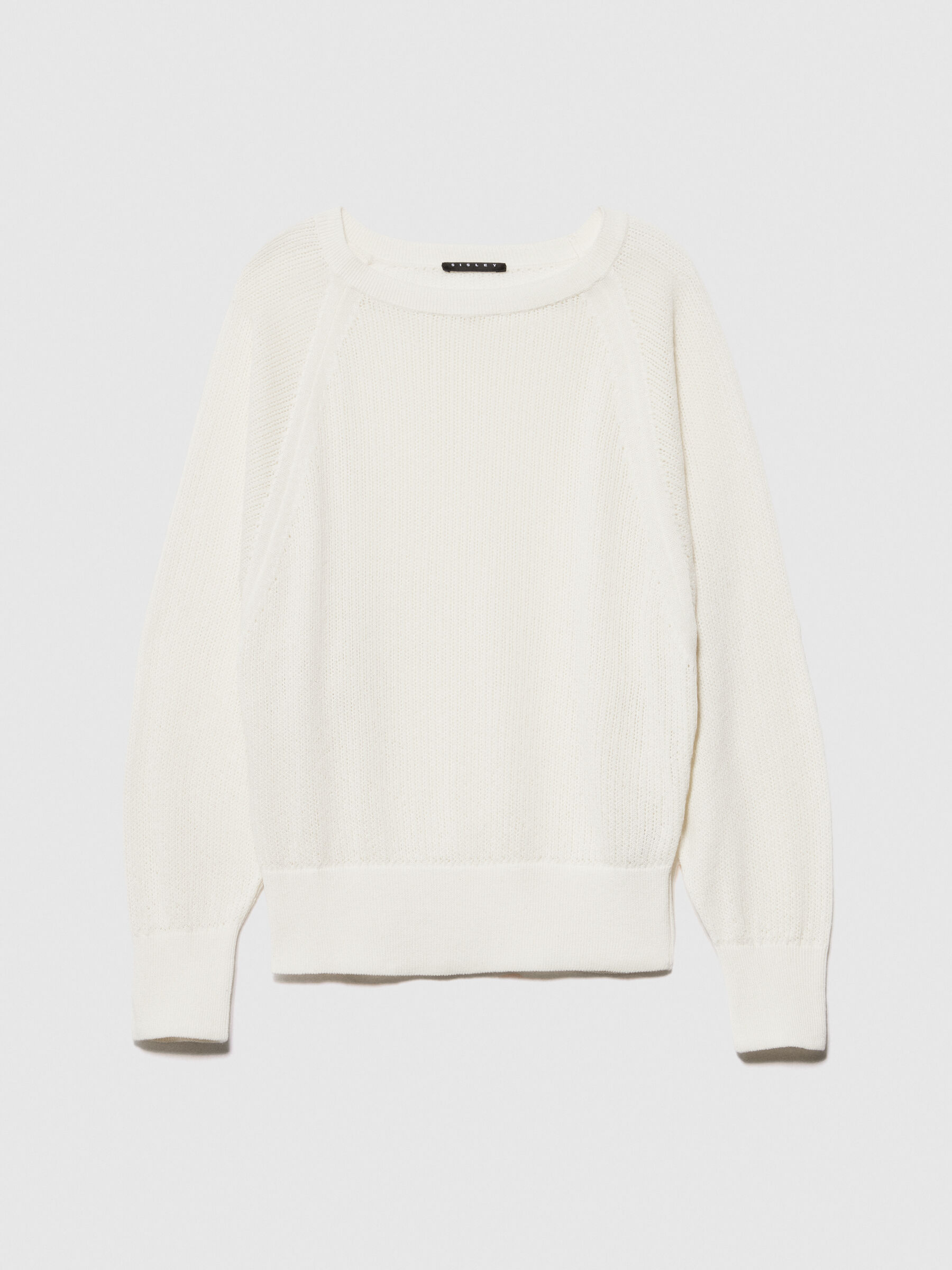 T-shirt with batwing sleeves Women image number null