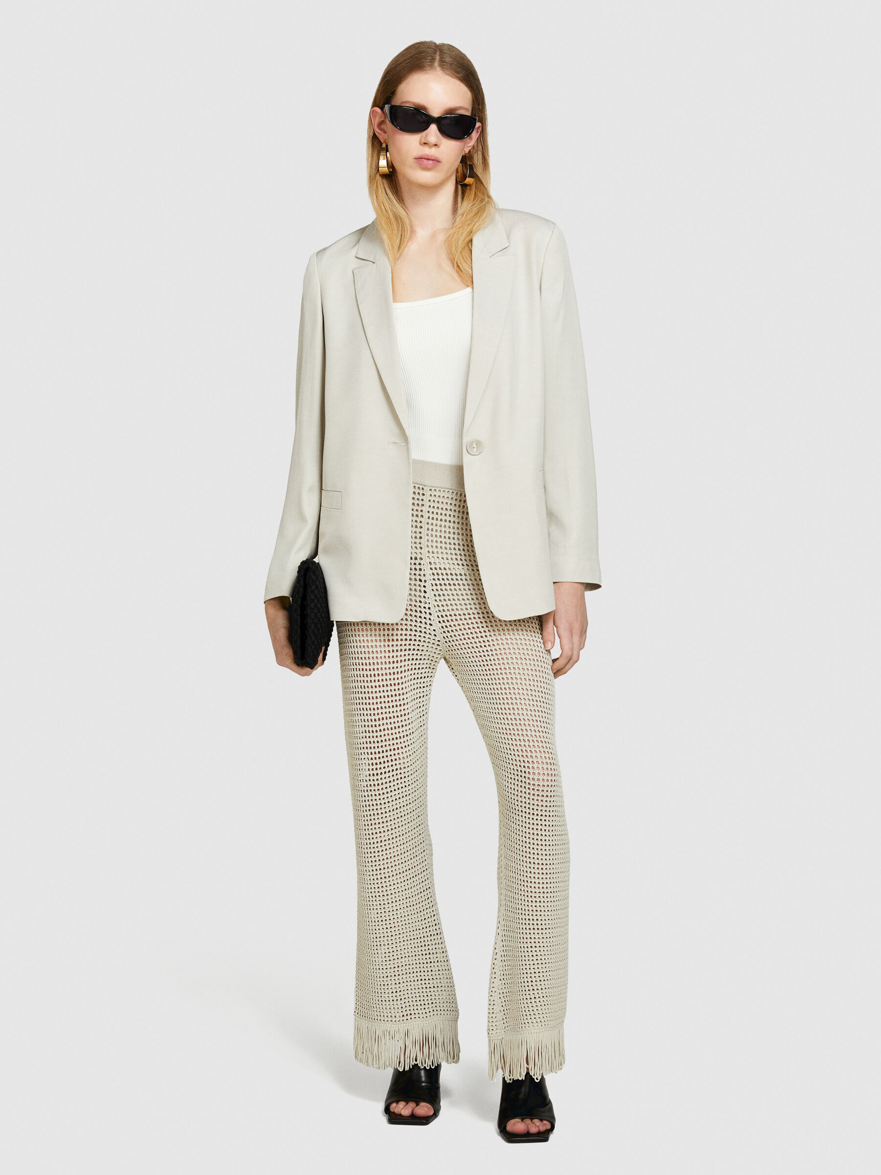 Single-breasted blazer Women image number null