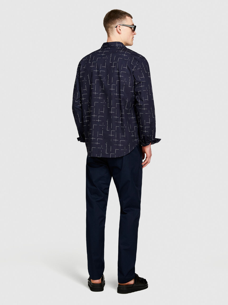 Tapered fit trousers Men image number null