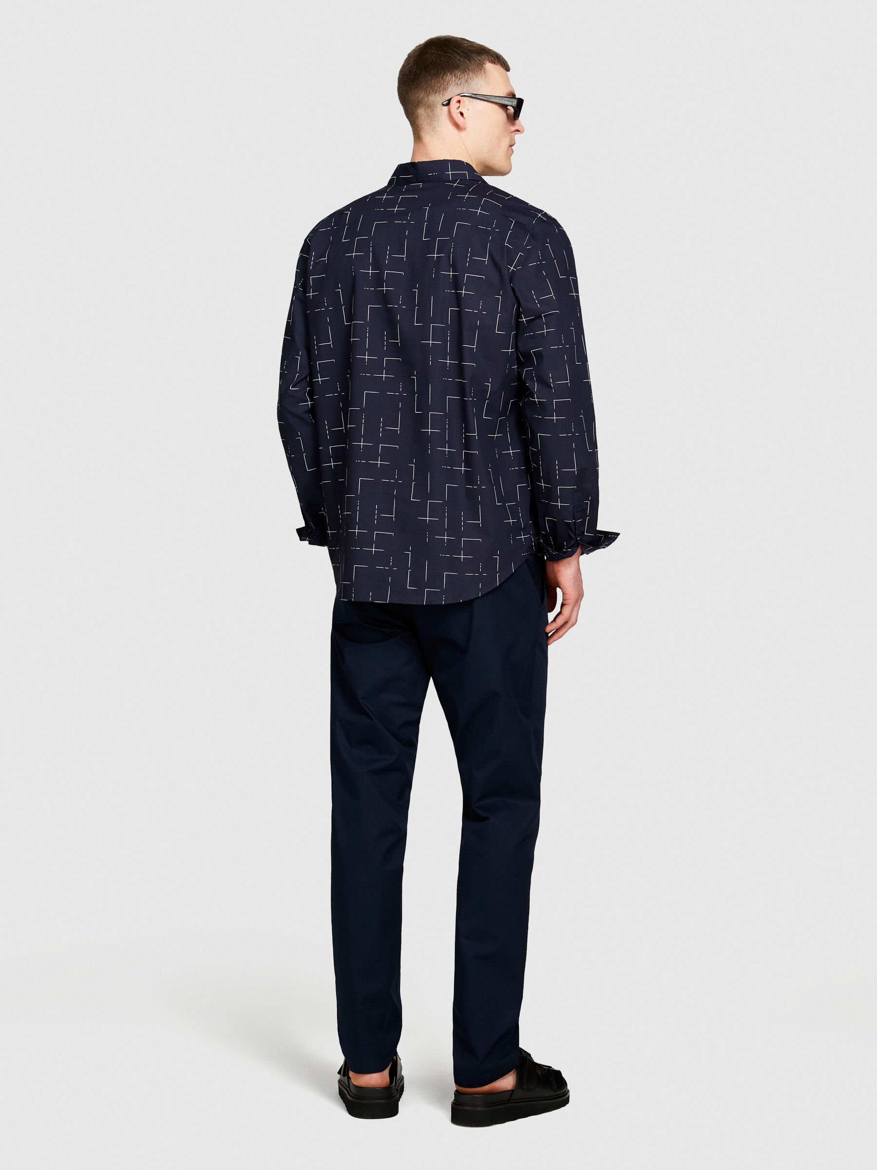 Tapered fit trousers Men image number null