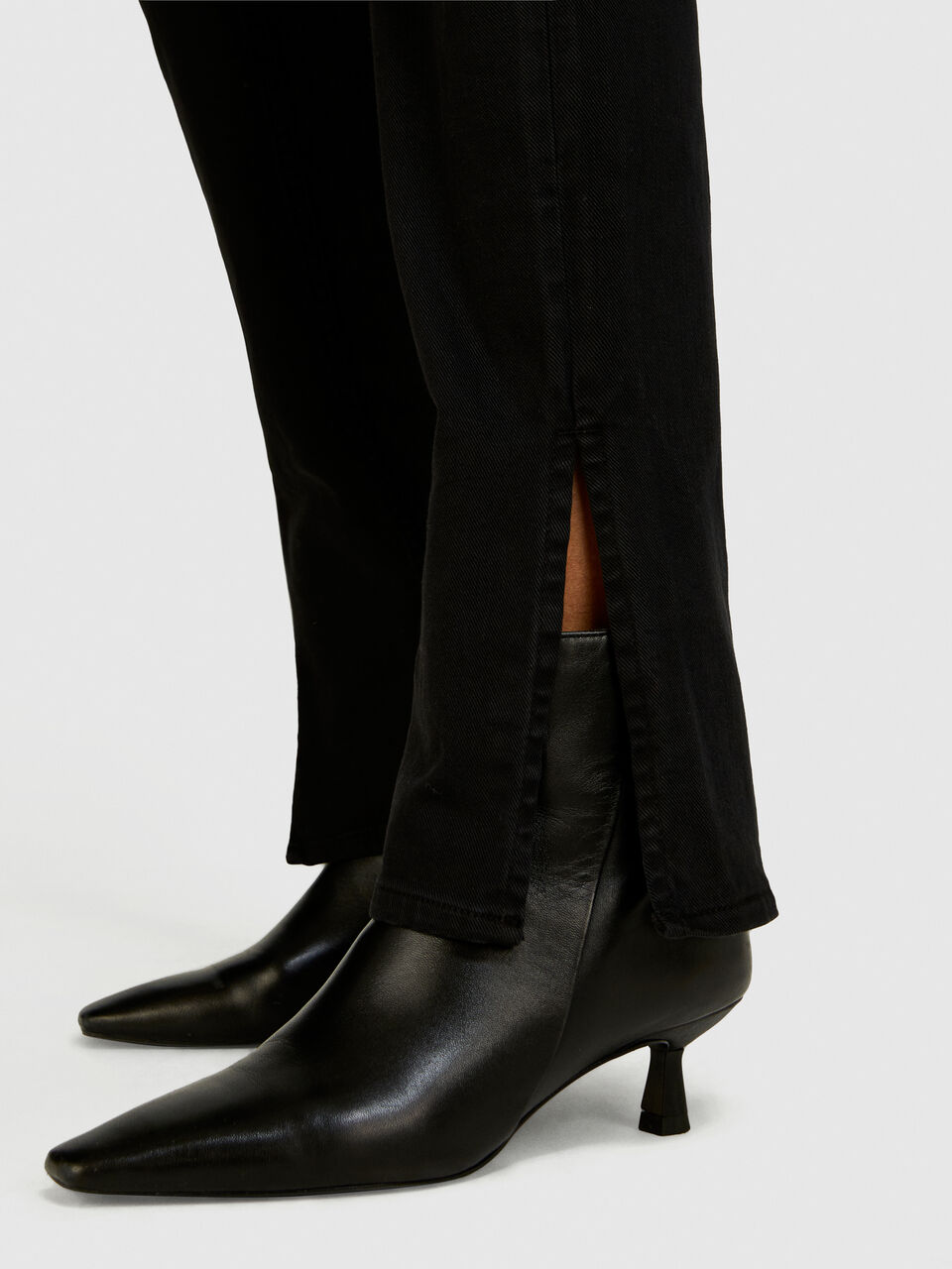 Colorful jeans with slits Women image number null