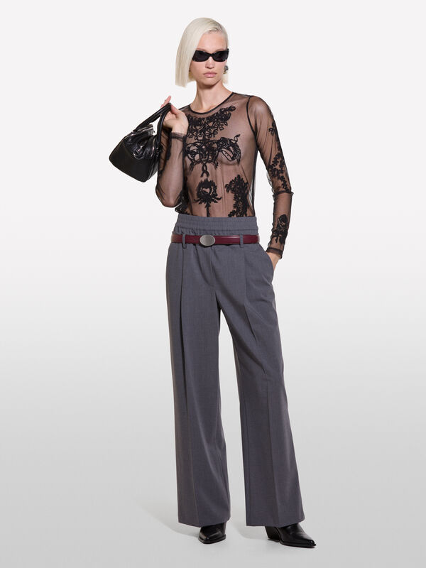 TROUSERS - women's palazzo trousers | Sisley