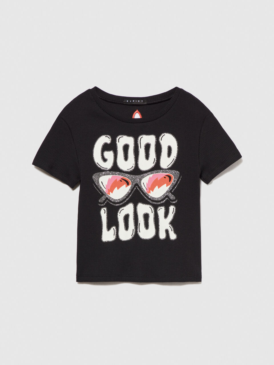 T-shirt with print and cut-out Junior Girl image number null
