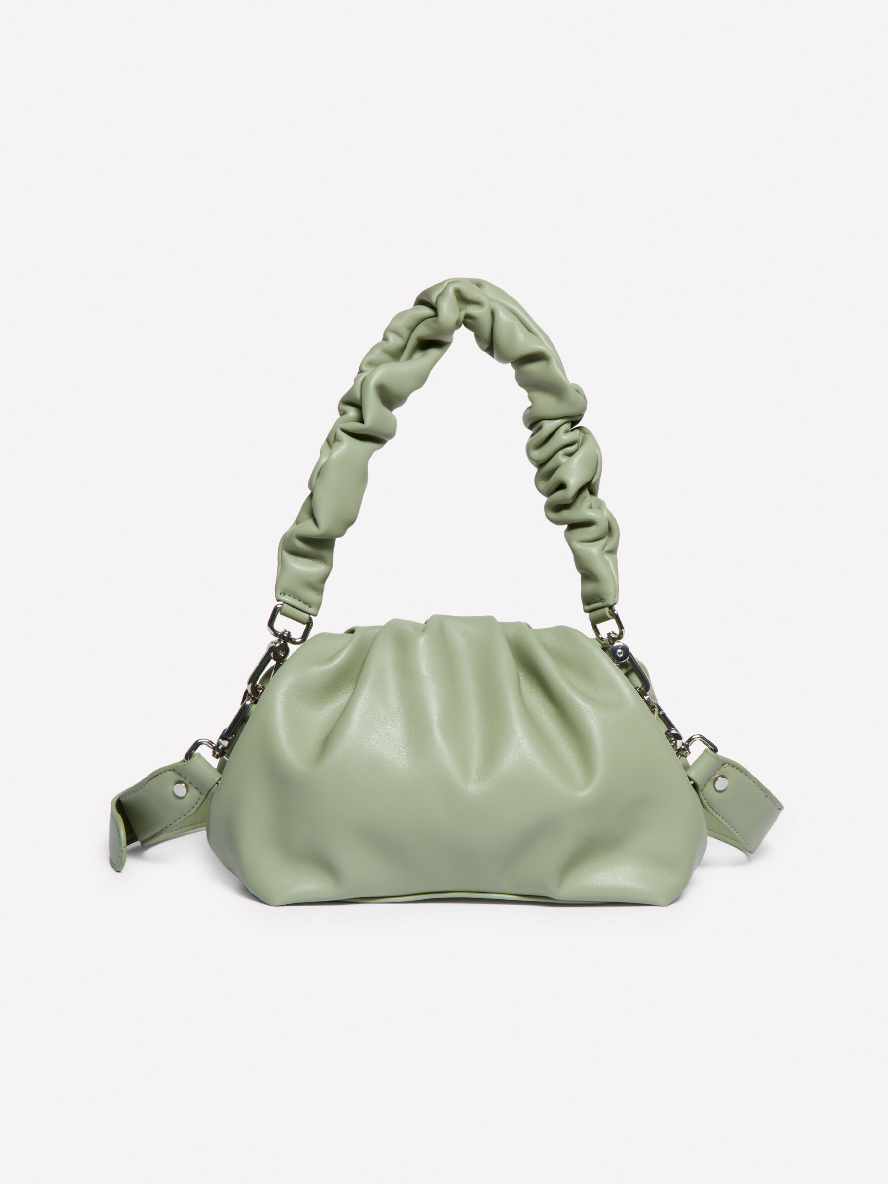 Light green clutch bag hot sale