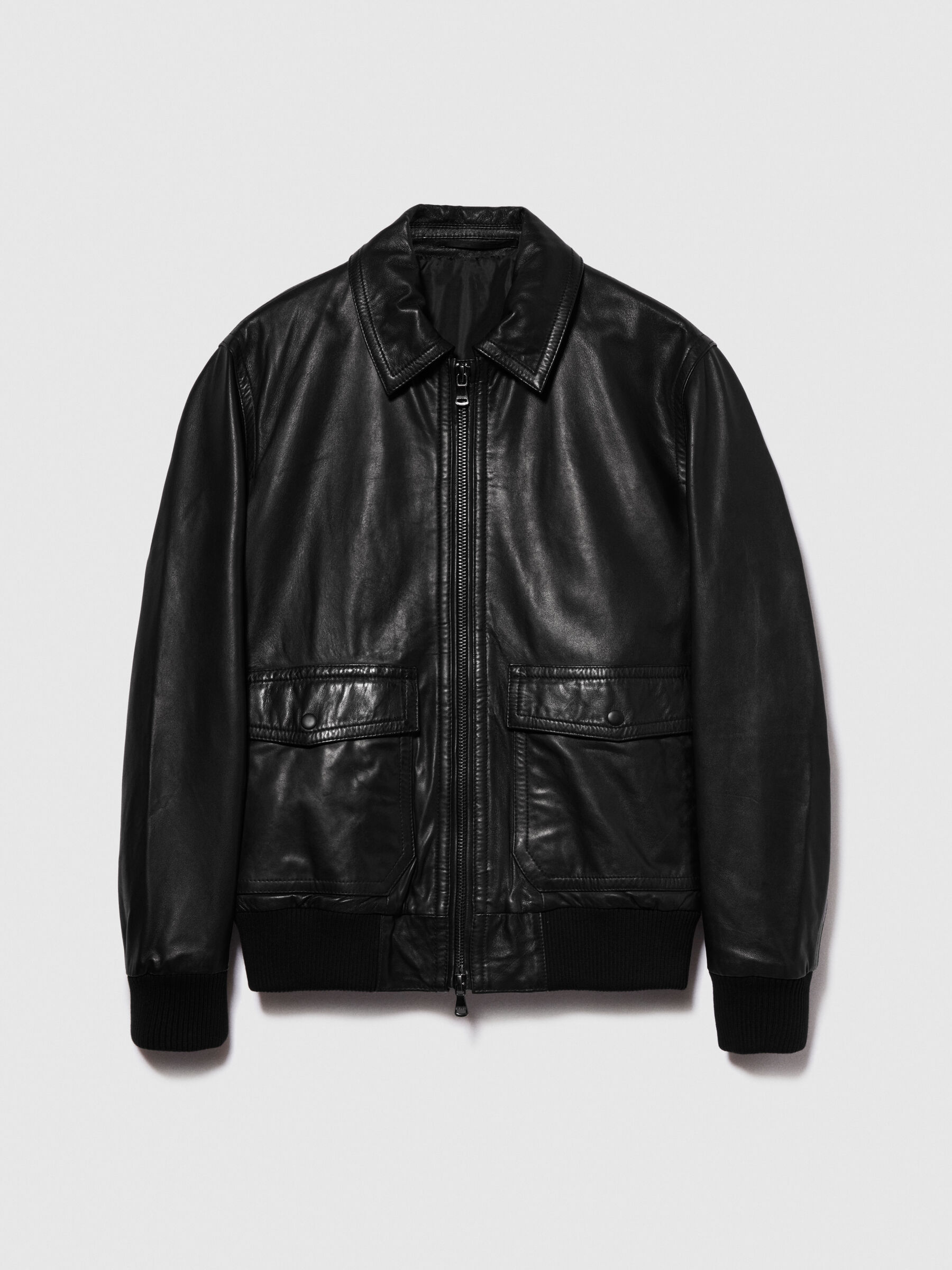 Leather jacket Men image number null