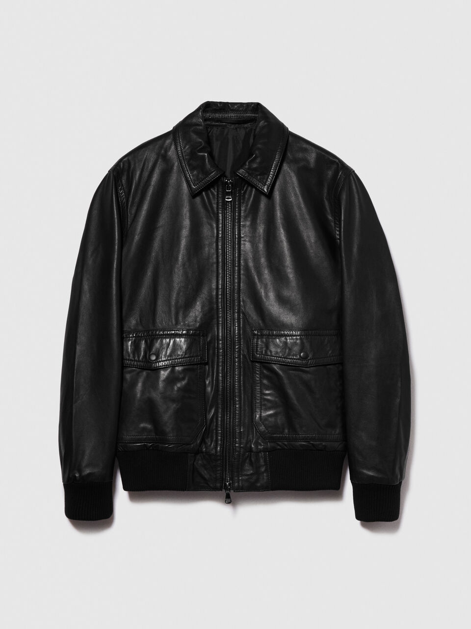 Leather jacket Men image number null
