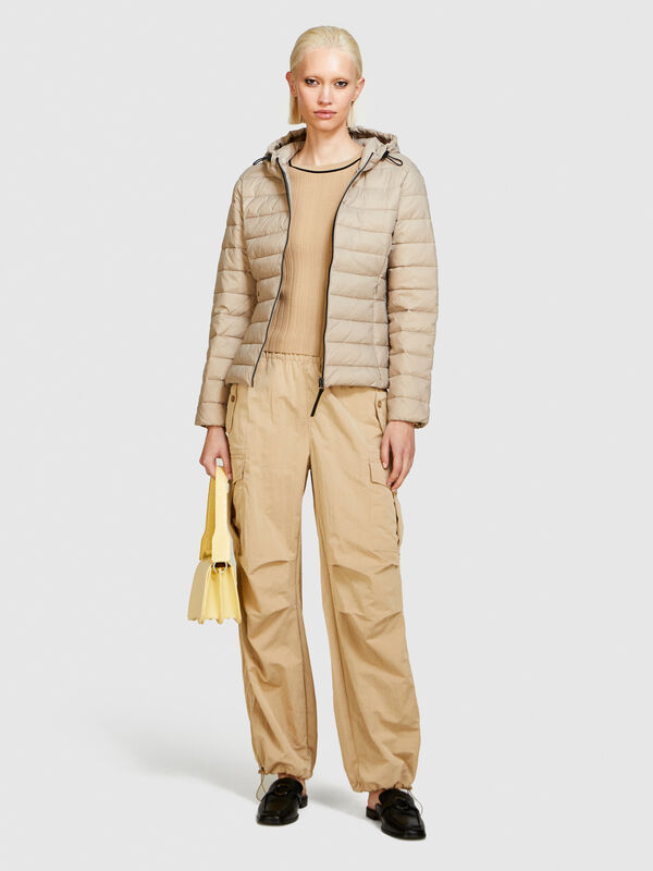 Padded slim comfort fit jacket - women's puffer jackets and coats | Sisley