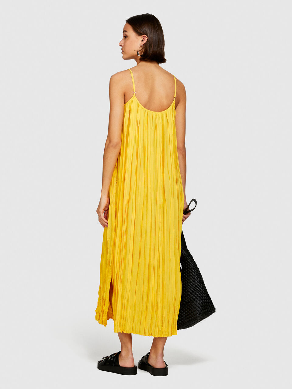 Pleated dress Women image number null