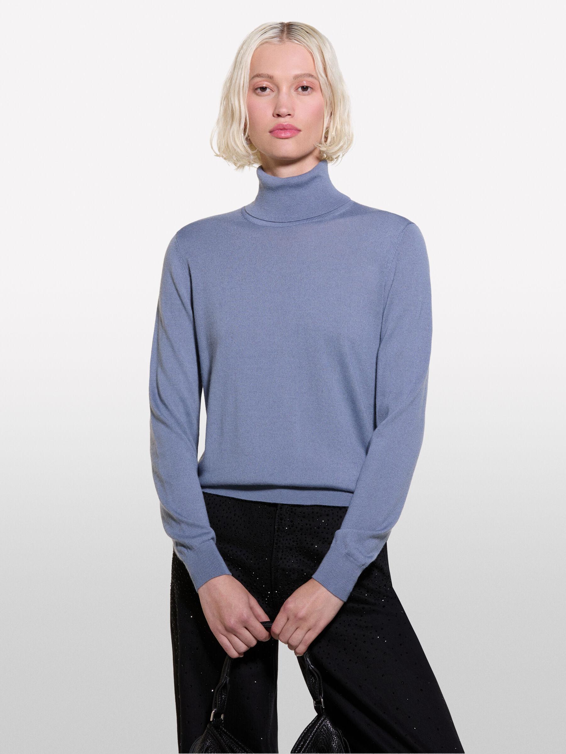 TURTLE NECK SWEATER Women image number null